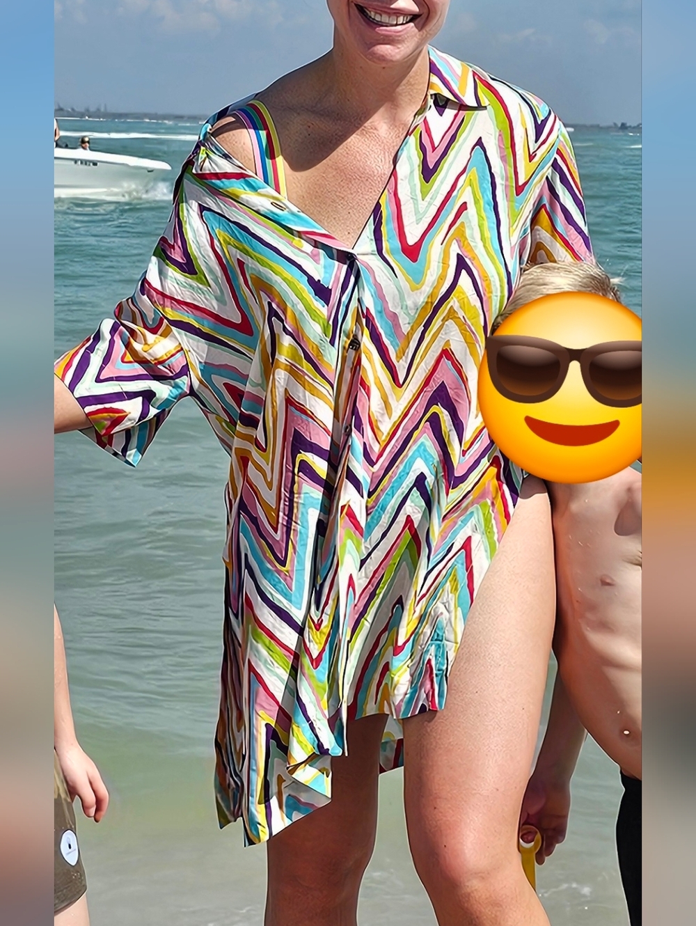 Missoni Zigzag Tunic Cover-Up - Picture 2 of 6
